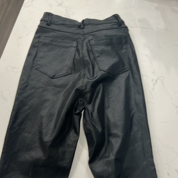 Black Leather Pants Size Small - Picture 5 of 5